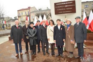 Patriotycznie w Kłodawie - mieszkańcy spotkali się na Placu Wolności [FOTO]