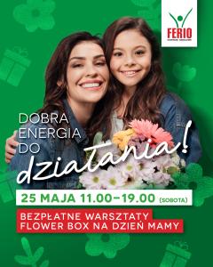 Dzień Matki z dobrą energią do działania w Ferio Konin!