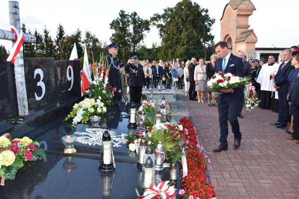 83 rocznica wybuchu II wojny światowej w Grzegorzewie
