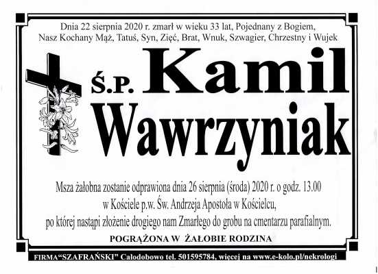 Kolscy policjanci żegnają zmarłego kolegę