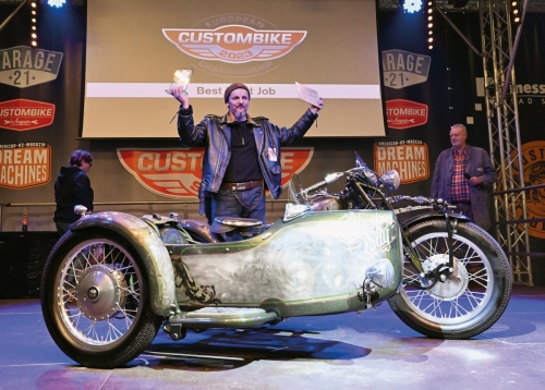 Waldemar Obiała doceniony na Custombike-Show!