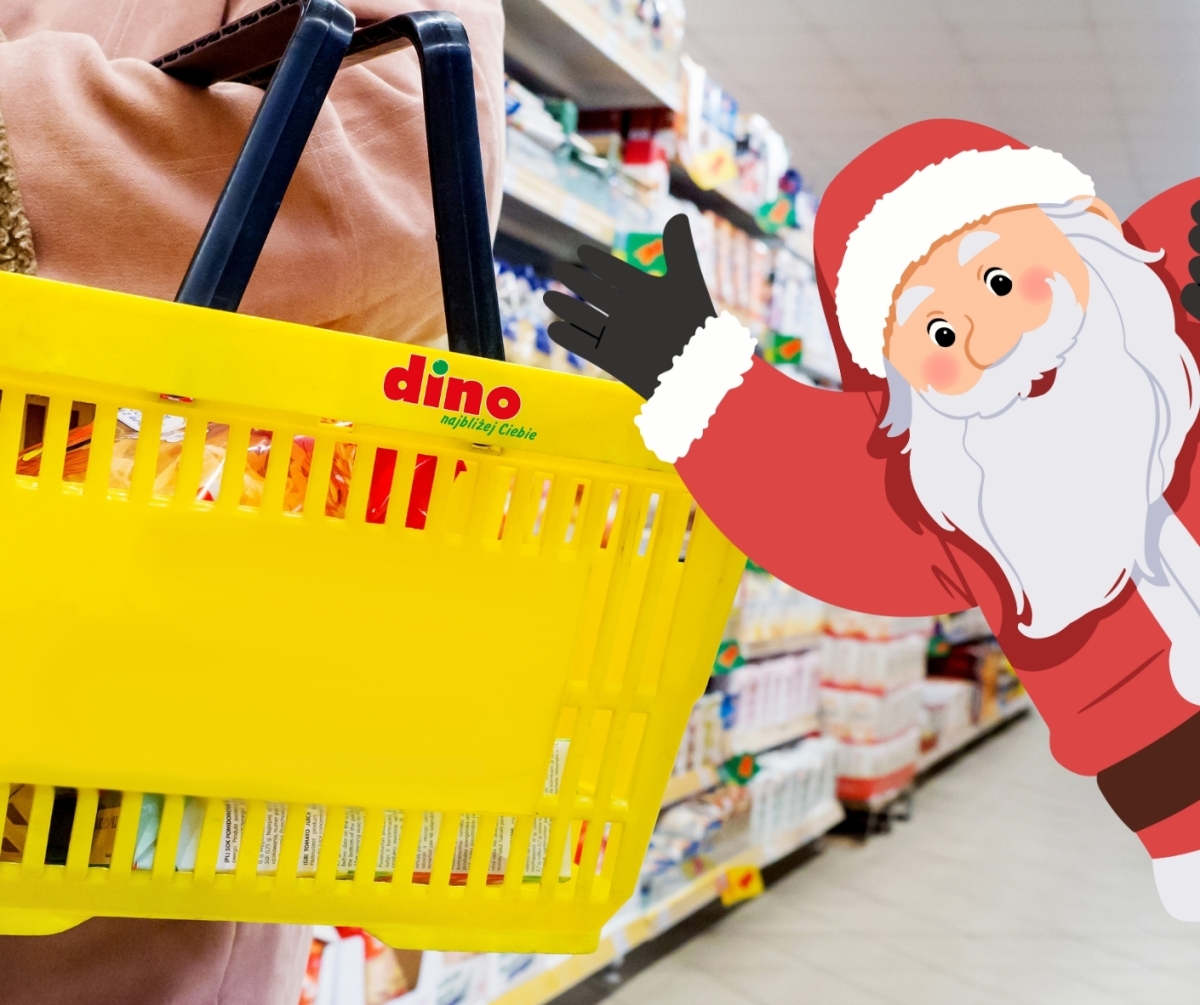 Świąteczne dekoracje i słodycze w Dino - zobacz specjalną ofertę Mikołajkową