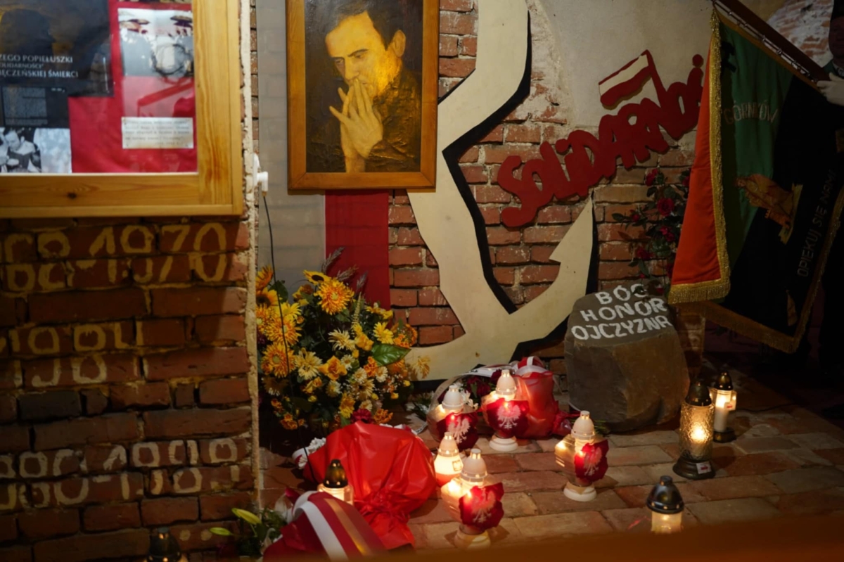Powiat kolski uczcił pamięć bł. ks. Jerzego Popiełuszki