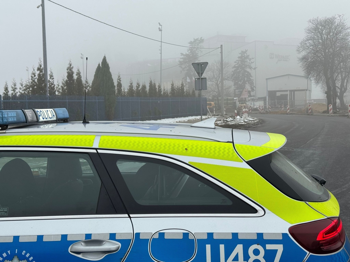 Ulica Przemysłowa w Kole zamknięta! Trwa oczekiwanie na patrol saperski