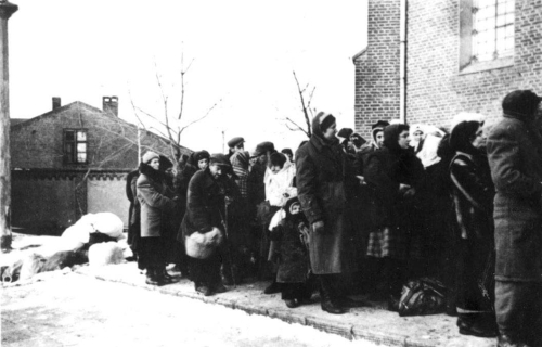 Wspomnienia stycznia 1942 w byłym obozie zagłady w Chełmnie