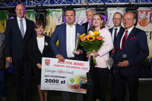 Rolnik Roku Powiatu Kolskiego 2025 wybrany - kto otrzymał tytuł i nagrodę? [FOTO]