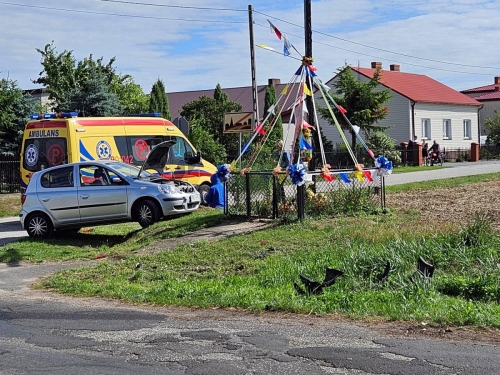 Nie ustąpiła pierwszeństwa przejazdu - doszło do zderzenia