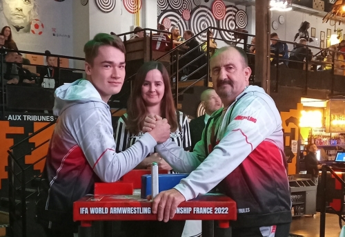 Mistrzostwa ARMWRESTLINGU IFA 2022: Sukces mieszkańców z gm. Olszówka