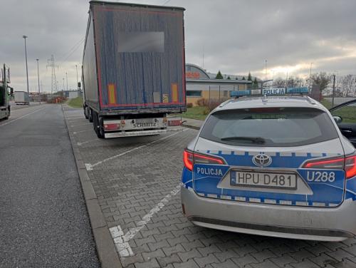 Kierowca ciężarówki z Estonii zatrzymany na A2