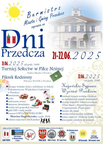Dni Przedcza – harmonogram wydarzeń na czerwcowy weekend
