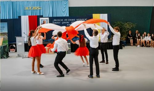 Uroczystość nadania imienia Szkole Podstawowej im. Jana Pawła II w Kościelcu