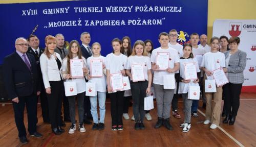 Grzegorzew: eliminacje gminne Turnieju Wiedzy Pożarniczej