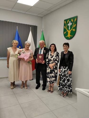 Ponad pół wieku razem - mieszkańcy Gminy Chodów nagrodzeni