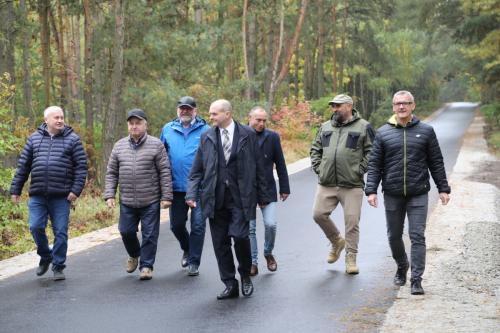 	Kościelec - nowa droga w Łęce