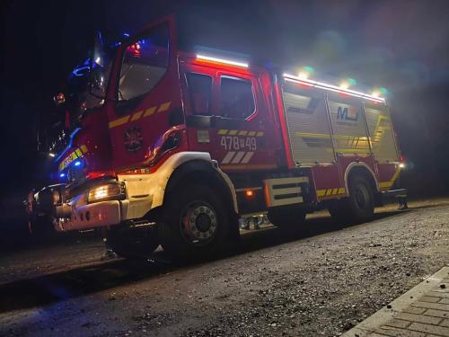 Budki Nowe przywitały nowy wóz strażacki z hukiem