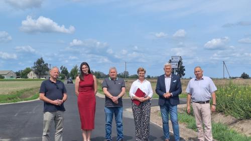Remonty dróg powiatowych w Przybyszewie i Krzewacie zakończone