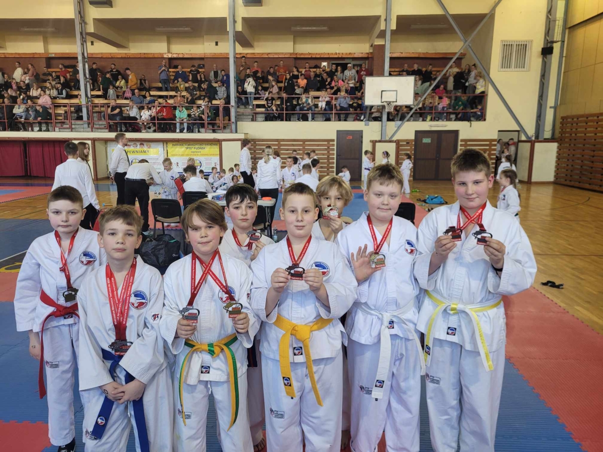 Medale lokalnych zawodników na Mistrzostwach Mazowsza Taekwon-do