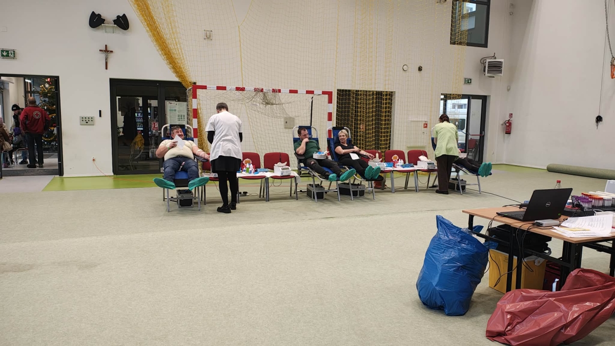 Mikołajki okazały się doskonałym czasem do oddani akrwi