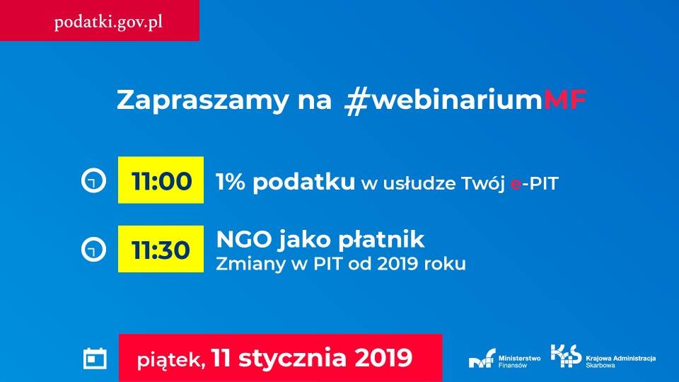 Webinarium dla OPP - 11 stycznia 2019r.