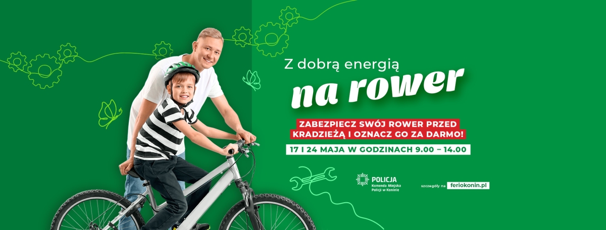Ferio Konin wspiera rowerzystów - rusza wiosenna akcja bezpłatnego znakowania rowerów