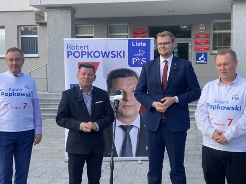 Wiceminister Sprawiedliwości z poparciem dla kandydata do Sejmu RP