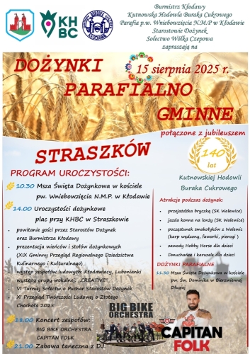 W Kłodawie będą pierwsi. Zapowiedź Dożynek gminnych