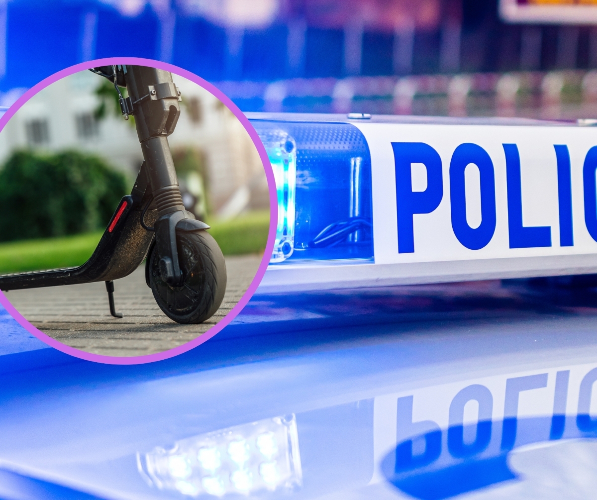 Nietrzeźwa kobieta i 13-letni syn zatrzymani na hulajnogach