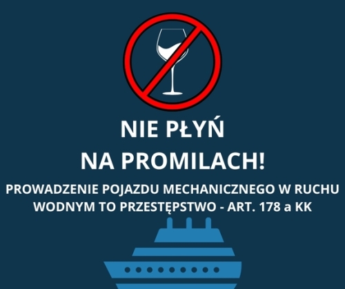 Nietrzeźwy kapitan zakończył rejs w rękach Policji - miał ponad 2,7 promila alkoholu