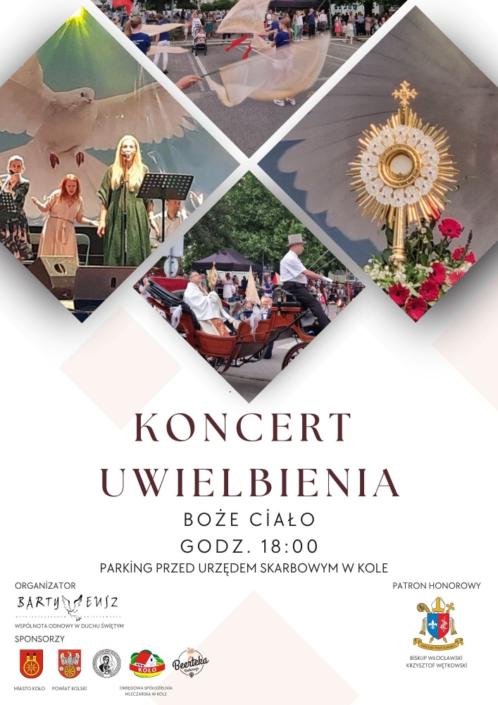 Koncert Uwielbienia z okazji Bożego Ciała już wkrótce