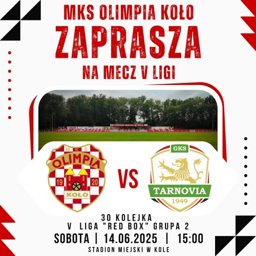 MKS Olimpia Koło organizuje zbiórkę dla Zuzi podczas ostatniego meczu sezonu