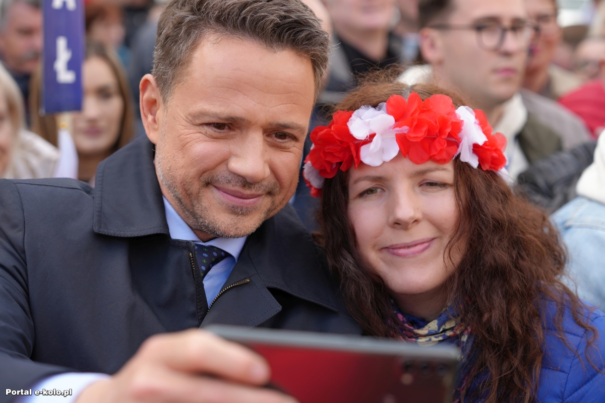 Rafał Trzaskowski wybrał Koło na finiszu swojej kampanii prezydenckiej. Zobacz zdjęcia z wizyty! [FOTO]