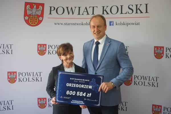 Dofinansowania drogowe dla Grzegorzewa i Kłodawy