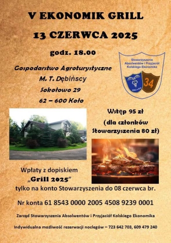 V Ekonomik Grill – Szczegóły wydarzenia