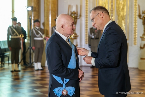 Janusz Kapusta z powiatu kolskiego uhonorowany Orderem Orła Białego
