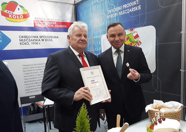 Prezydent RP Andrzej Duda próbował produkty OSM Koło