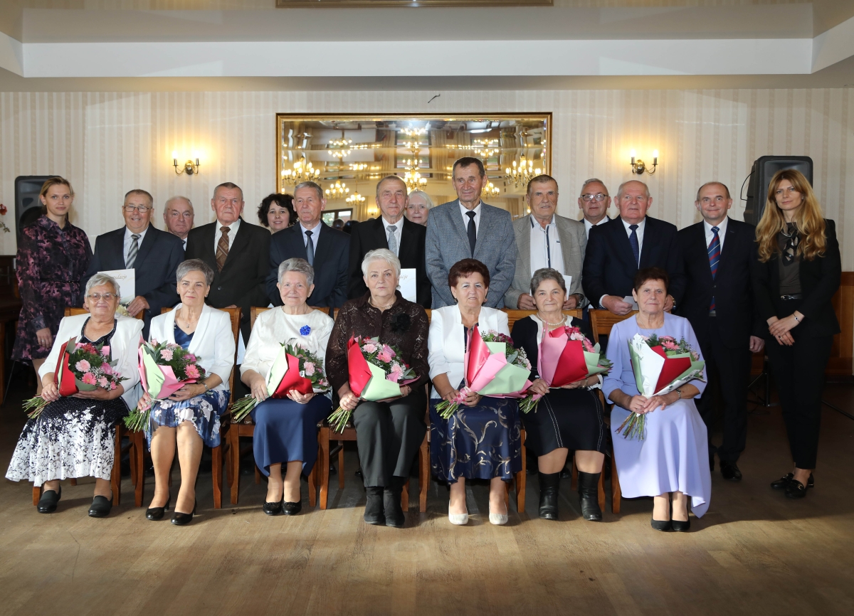 Jubileusze par małżeńskich z gminy Kościelec