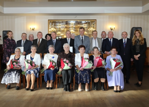 Jubileusze par małżeńskich z gminy Kościelec