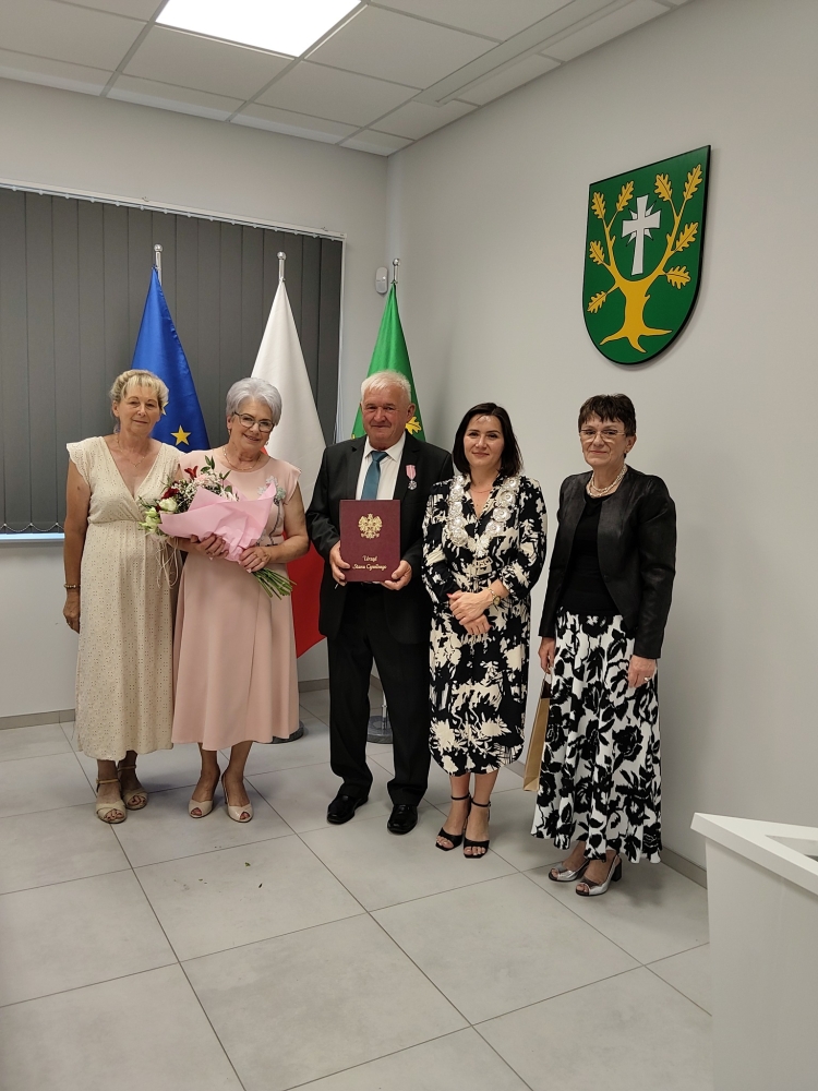 Ponad pół wieku razem - mieszkańcy Gminy Chodów nagrodzeni
