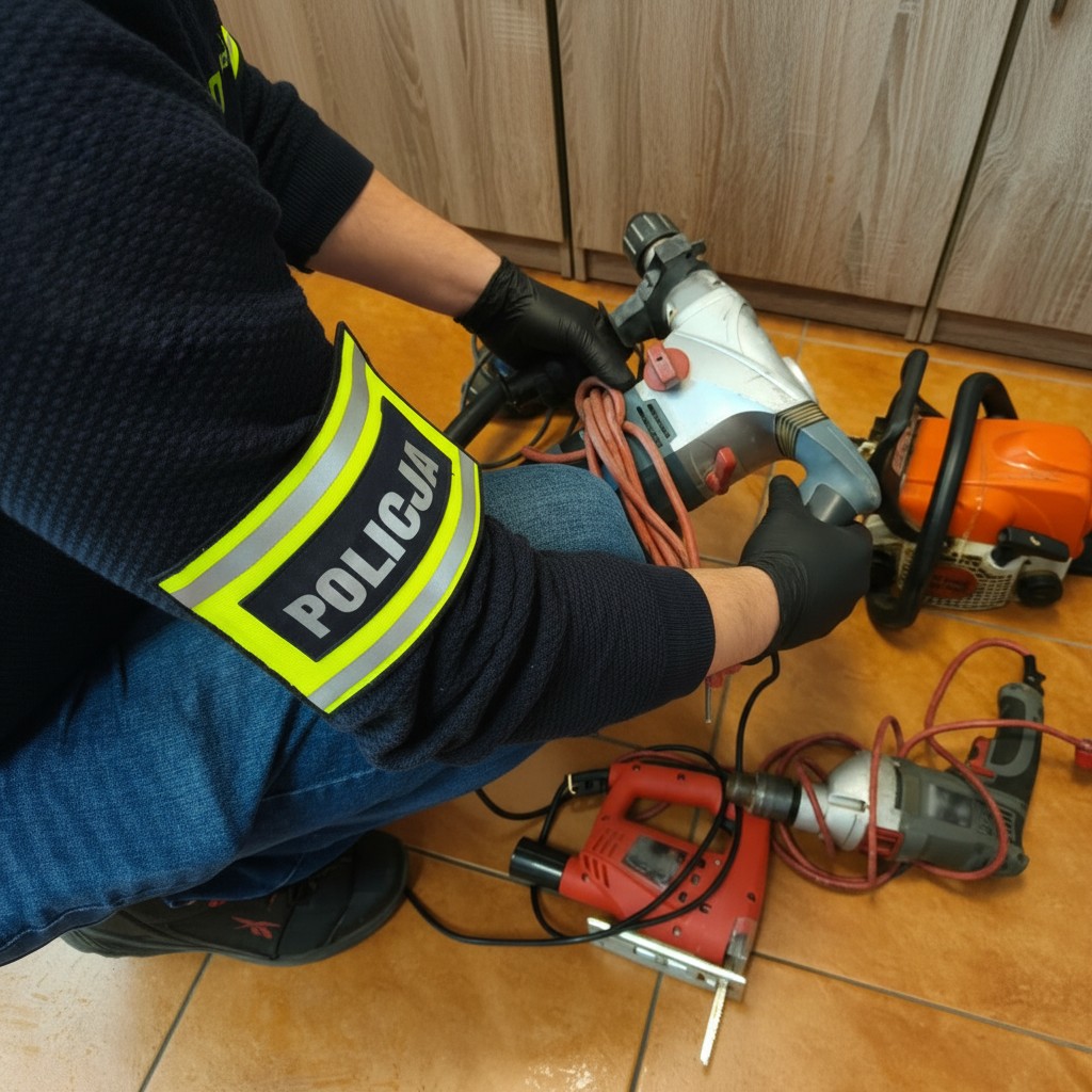 10-letni chłopiec zamieszany w kradzież elektronarzędzi