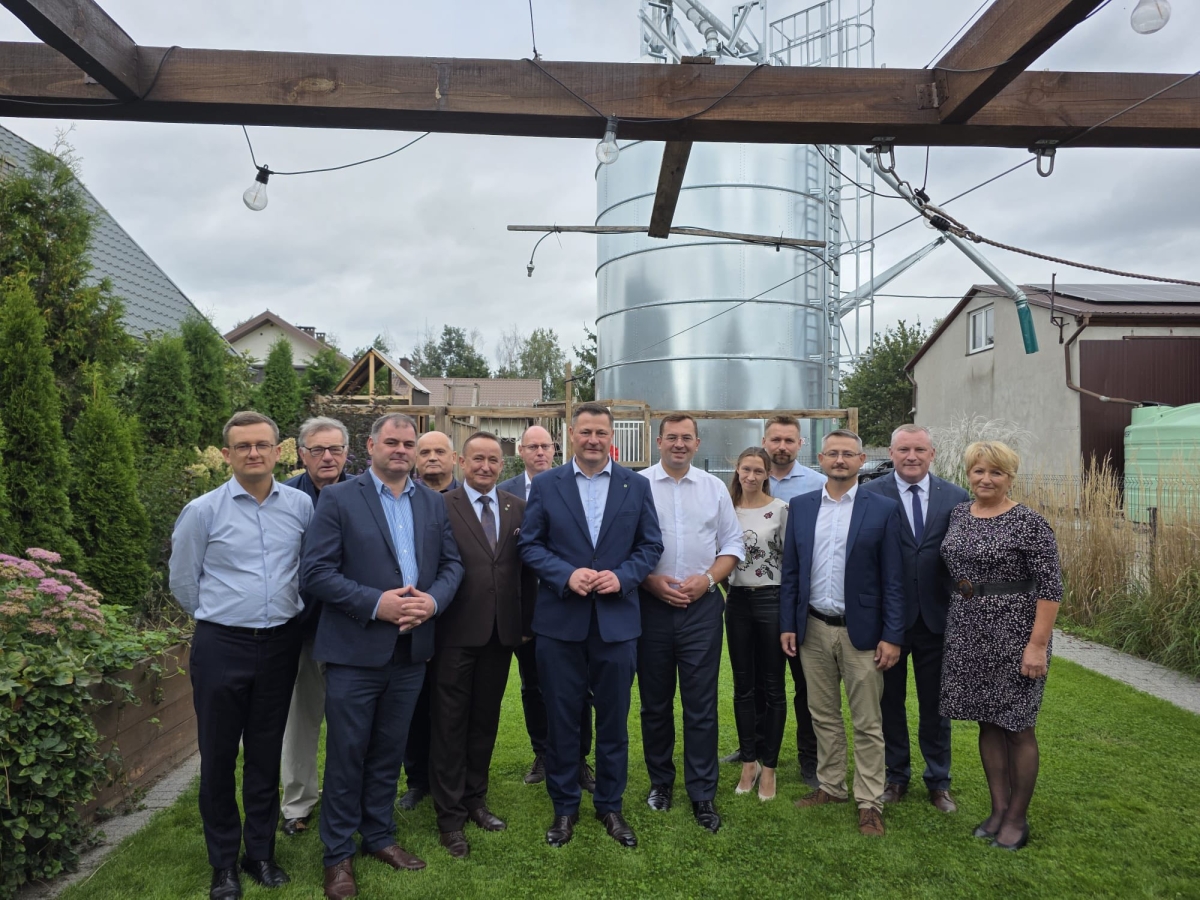 Minister rolnictwa odwiedził gospodarstwo w Kole. Rozmowy o wsparciu i wyzwaniach rolników