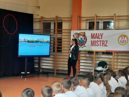 Monika Chabel gościem w Szkole Podstawowej w Brdowie [FOTO]
