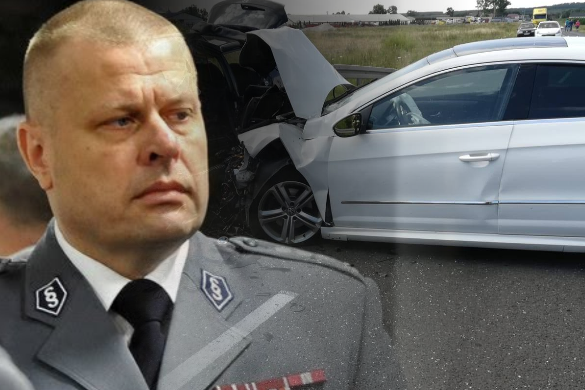 Wypadek w Ruszkowie byłego szefa policji i prezes MZUK!