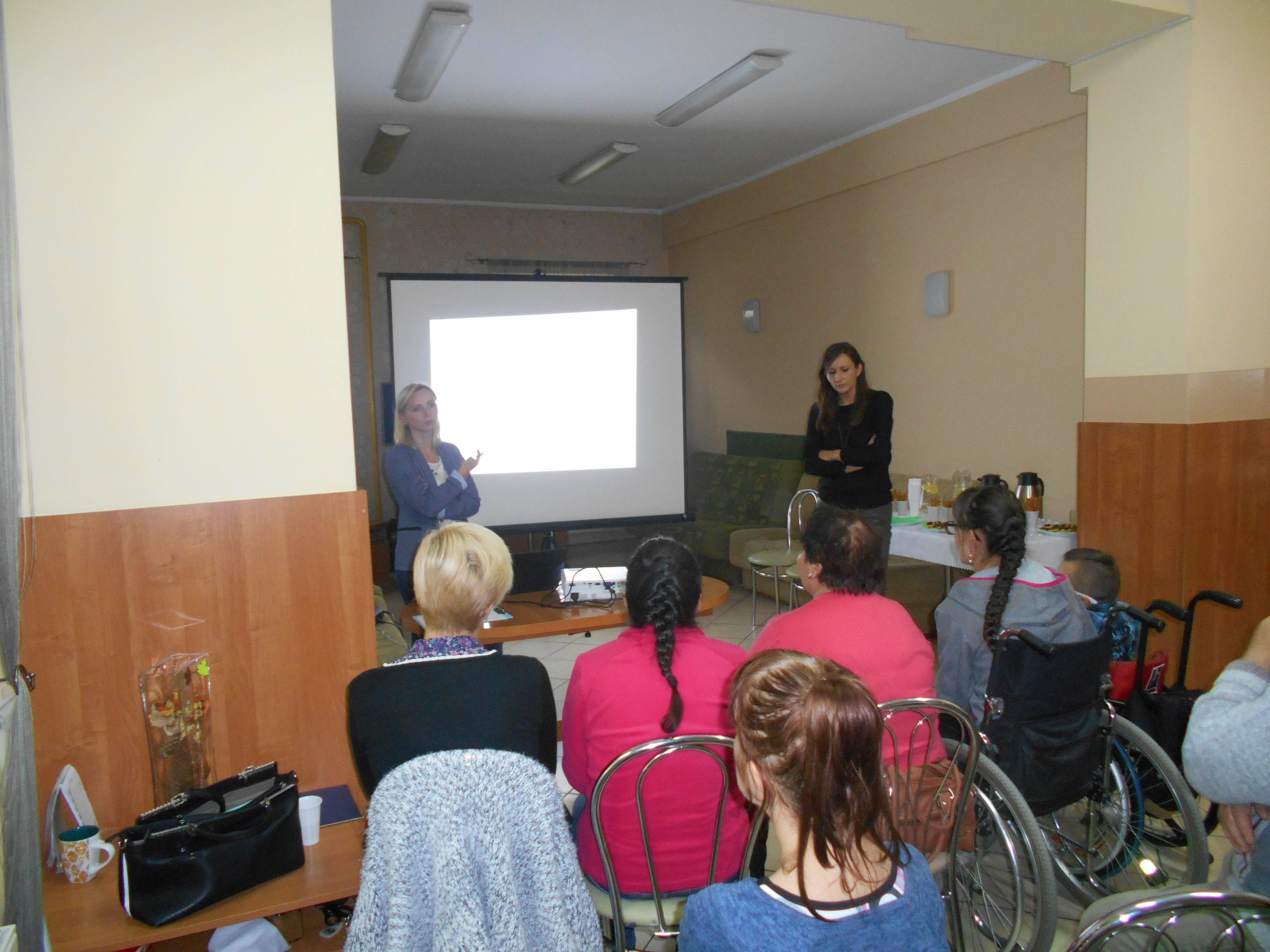 Spotkanie profilaktyczno-edukacyjne w ŚDS w Kole