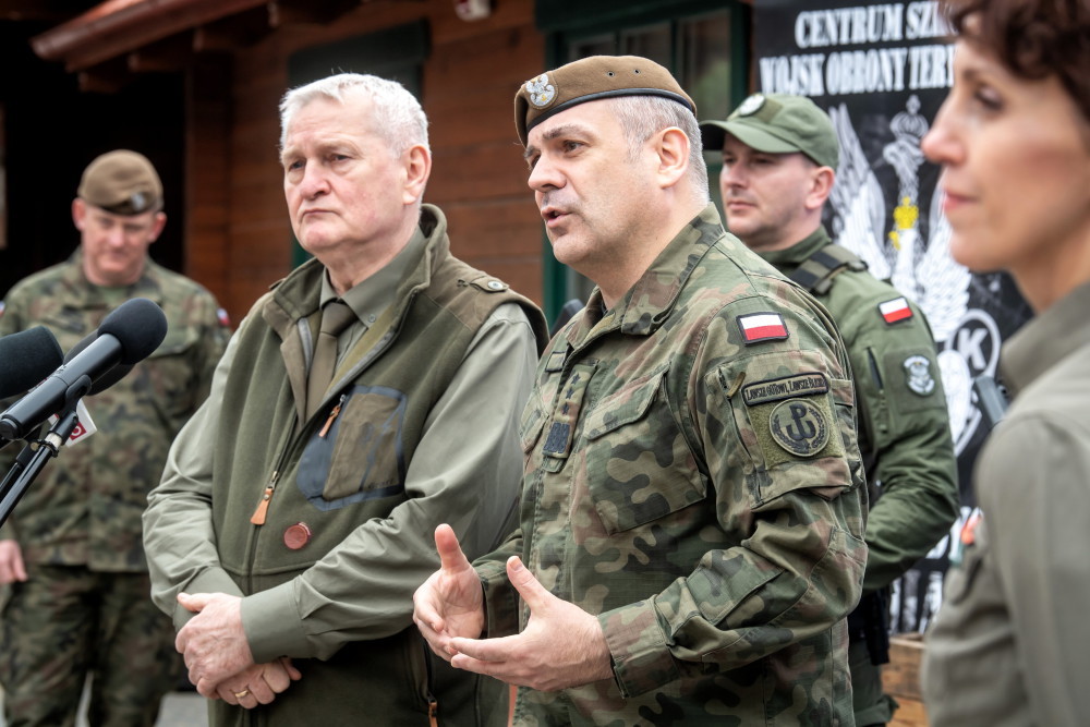 Żołnierze WOT będą szkolić leśników w razie obrony kraju