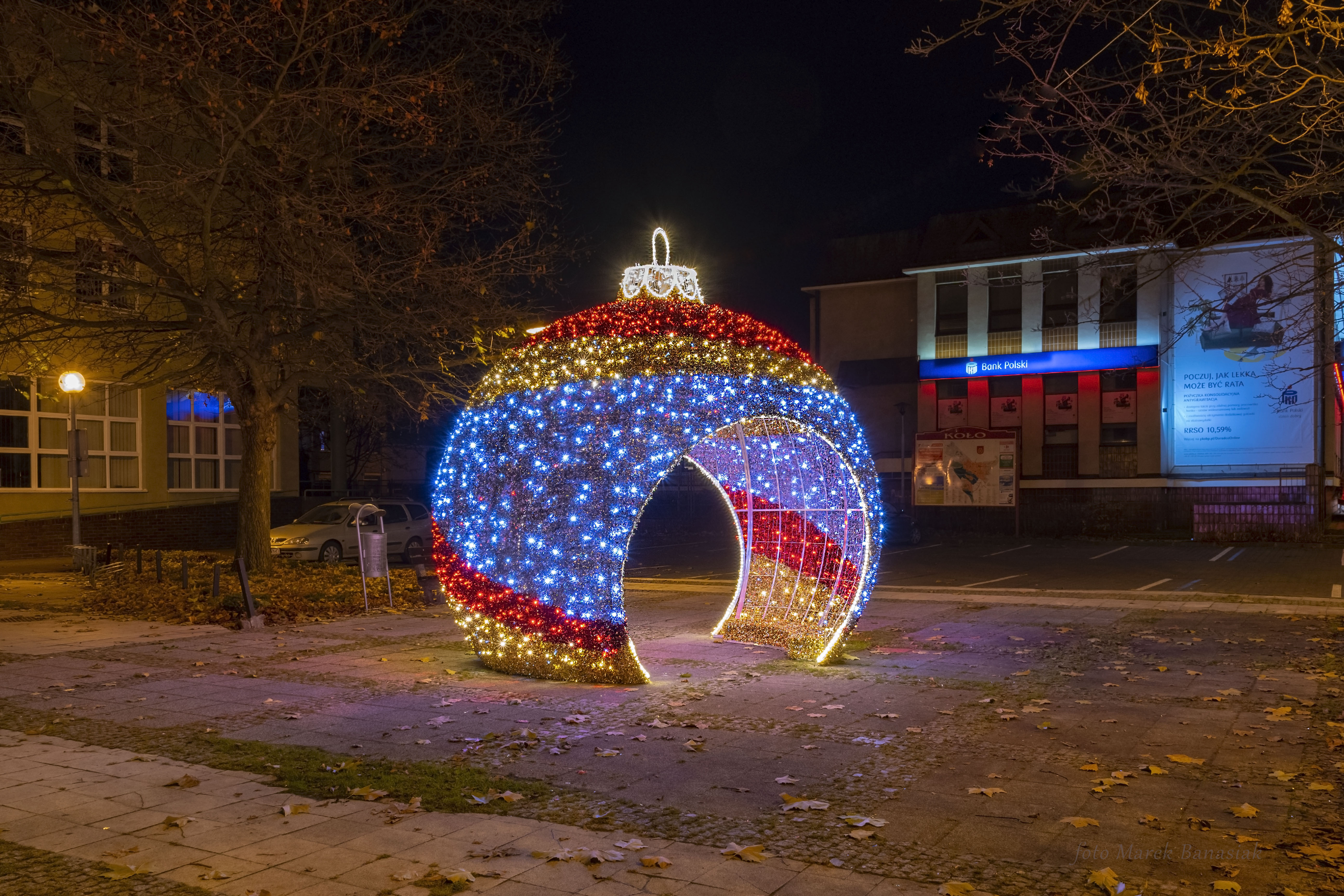 Miasto z nowymi iluminacjami