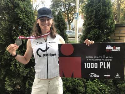 Wicemistrzostwo Polski Joanny Soltysiak w Elicie triathlonu