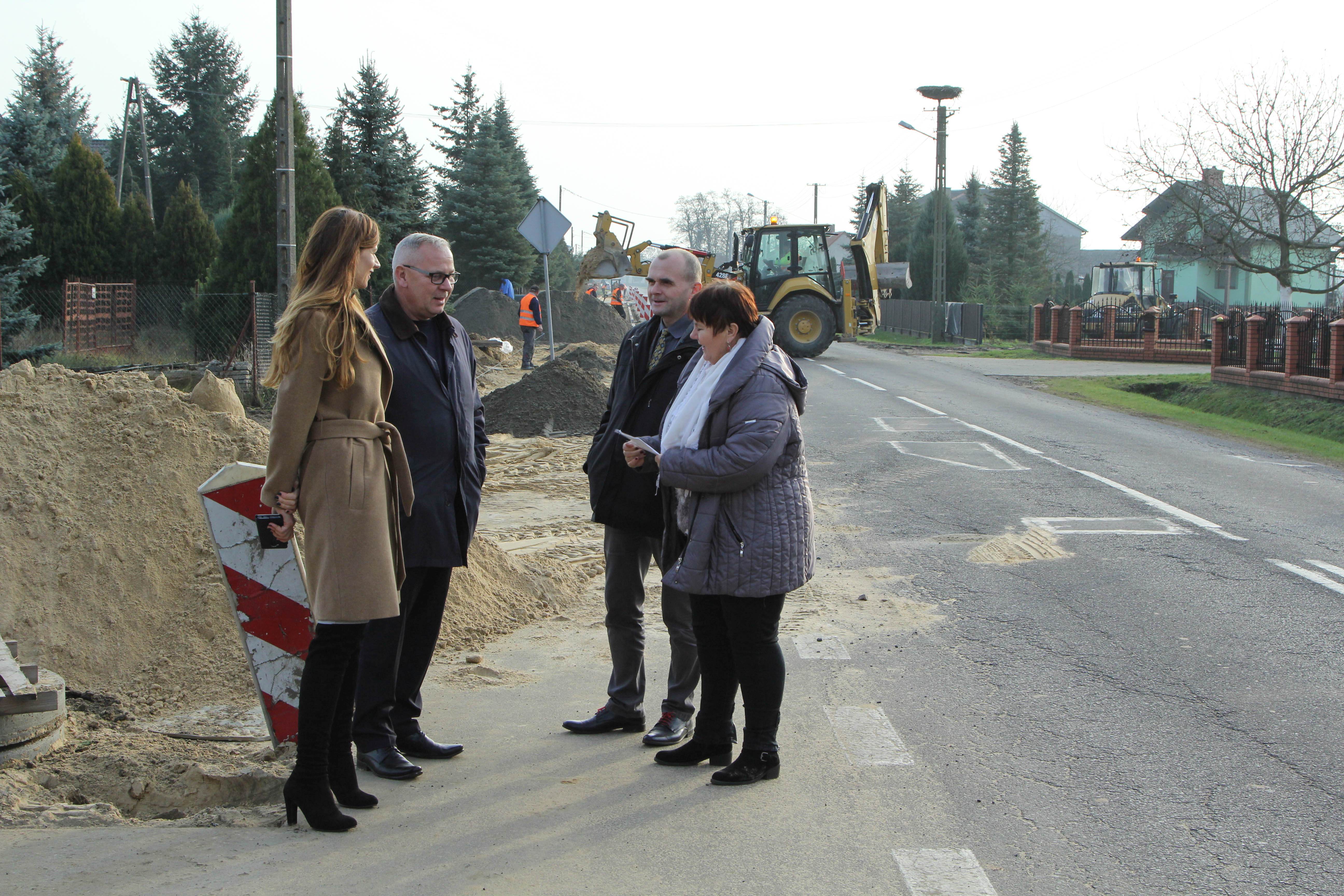 Rozbudowa ciągów pieszo–rowerowych na terenie gminy Kościelec