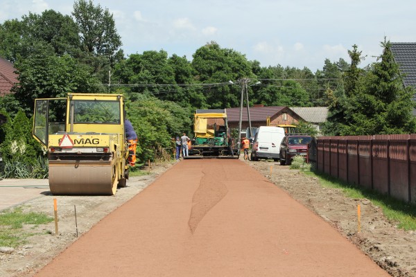 Kościelec- Nowe drogi w Ruszkowie Drugim.