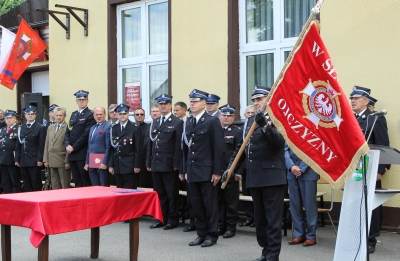 100-LECIE OCHOTNICZEJ STRAŻY POŻARNEJ W DOBROWIE, GMINA KOŚC