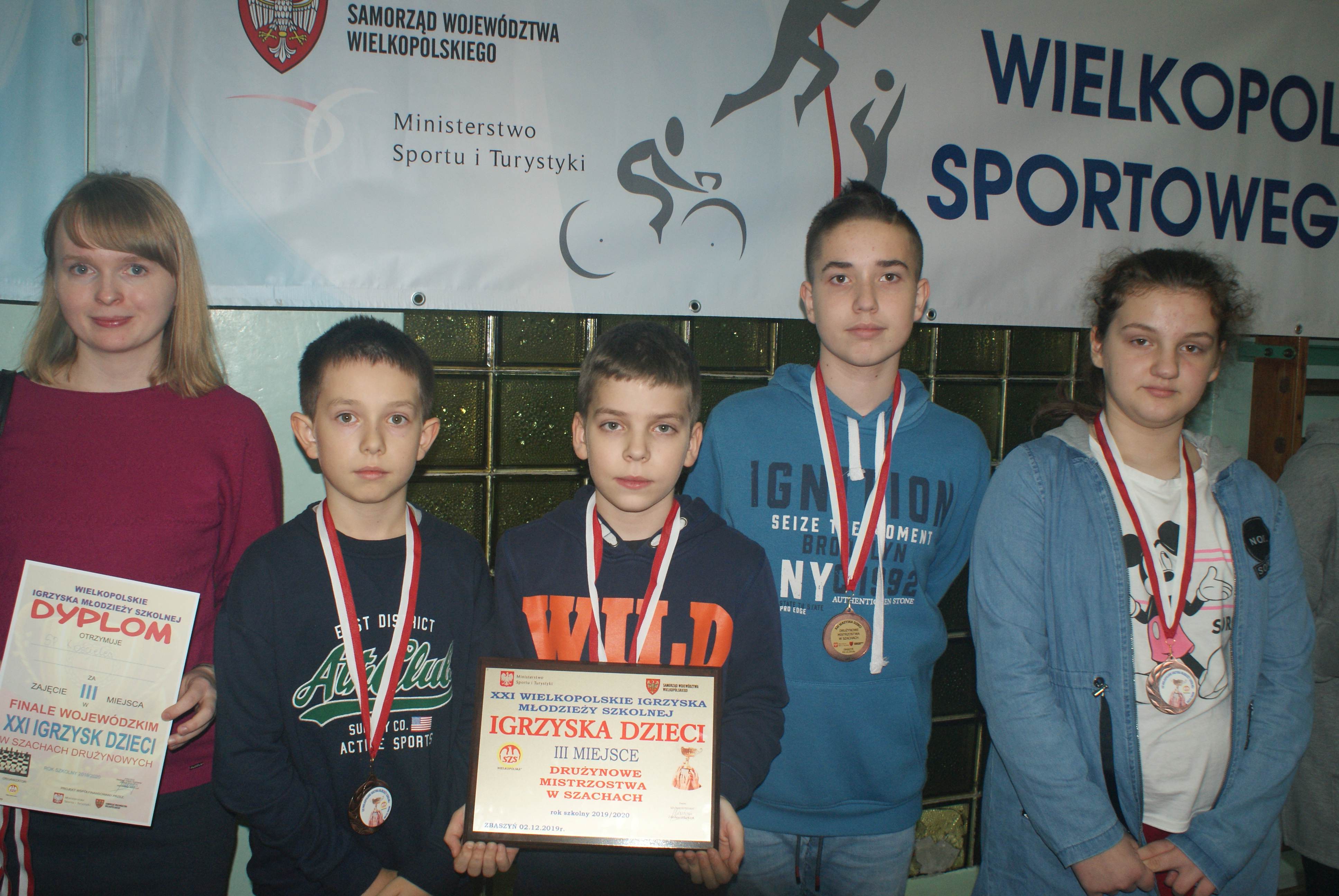 Uczniowie  ZSP w Kościelcu brązowymi medalistami Mistrzostw Wielkopolski